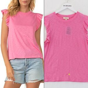 Elan Womens Jersey Crewneck Pullover Top